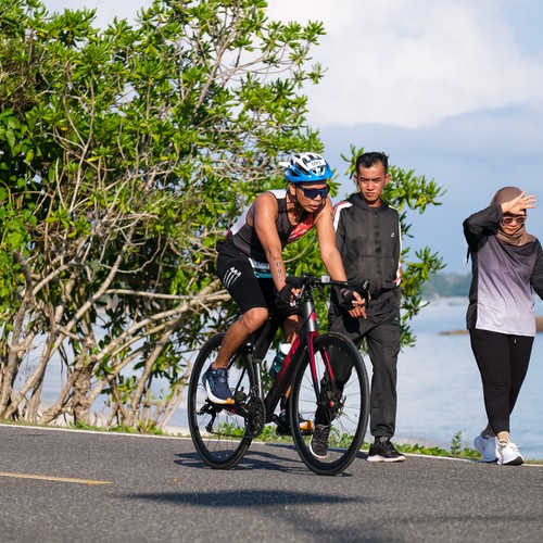 Race photo from Belitung Multisport Festival