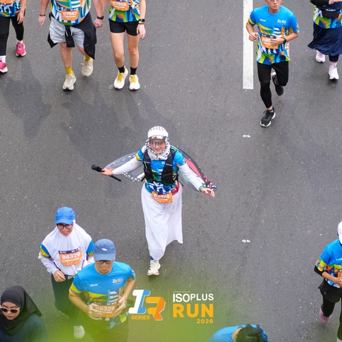 Race photo from ISOPLUS RUN 2026 - JAKARTA