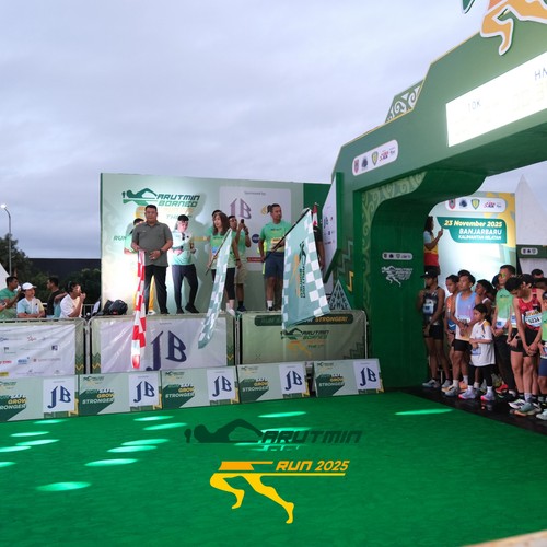 Race photo from ARUTMIN BORNEO RUN 2025