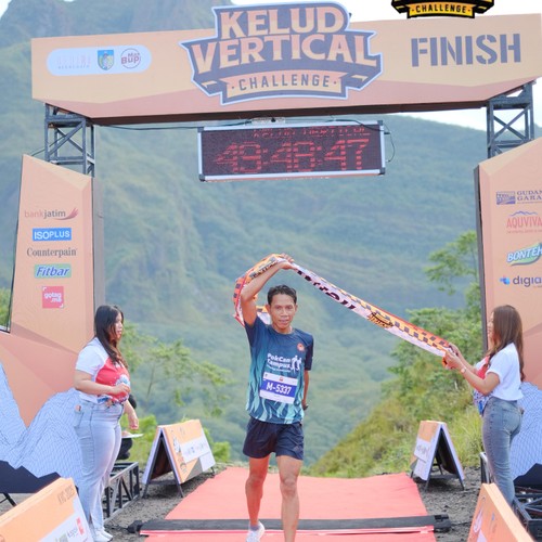 Race photo from KELUD VERTICAL CHALLENGE 2025