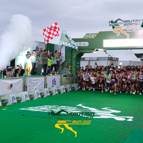 Race photo from ARUTMIN BORNEO RUN 2025