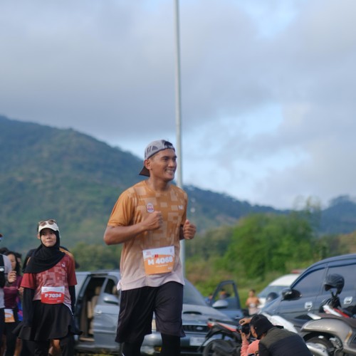 Race photo from KEDIRI HALF MARATHON 2026