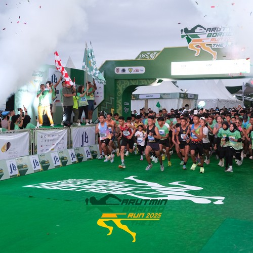 Race photo from ARUTMIN BORNEO RUN 2025