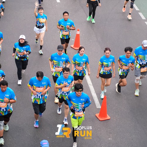 Race photo from ISOPLUS RUN 2026 - JAKARTA