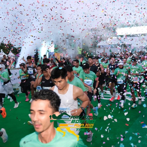 Race photo from ARUTMIN BORNEO RUN 2025