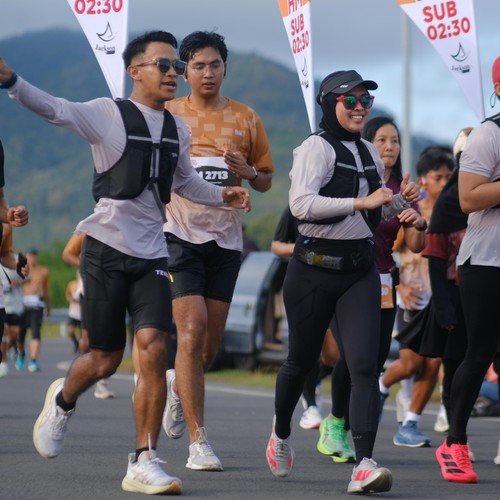 Race photo from KEDIRI HALF MARATHON 2026