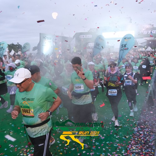 Race photo from ARUTMIN BORNEO RUN 2025