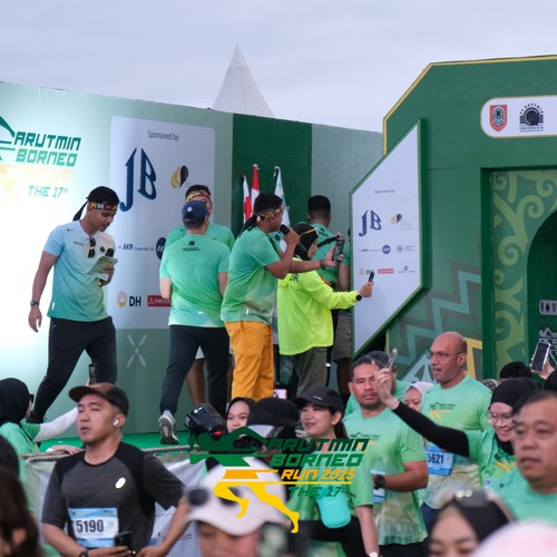 Race photo from ARUTMIN BORNEO RUN 2025