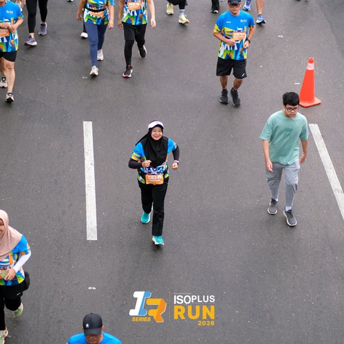 Race photo from ISOPLUS RUN 2026 - JAKARTA