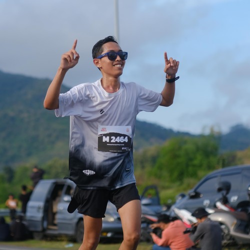Race photo from KEDIRI HALF MARATHON 2026