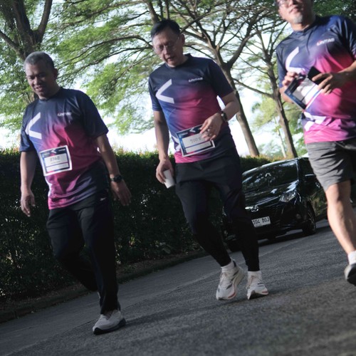 Race photo from LINTAS TEKNOLOGI SOLUTIONS DAY