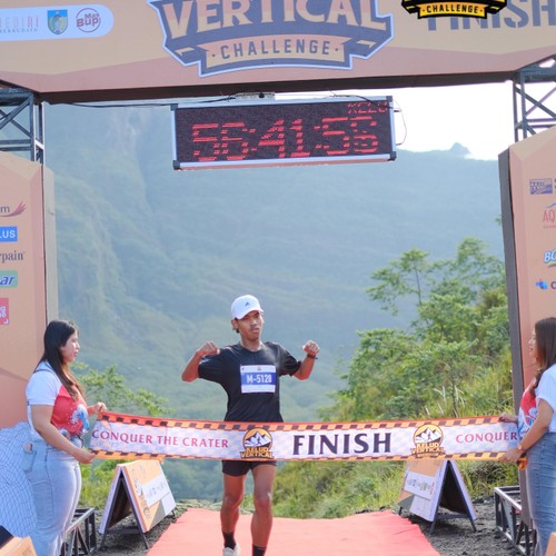 Race photo from KELUD VERTICAL CHALLENGE 2025