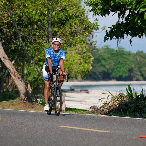Race photo from Belitung Multisport Festival