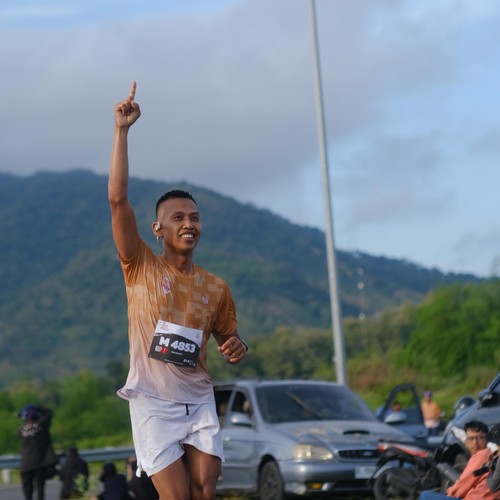 Race photo from KEDIRI HALF MARATHON 2026