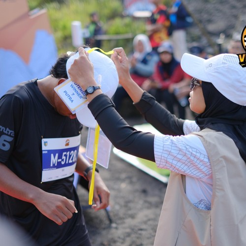 Race photo from KELUD VERTICAL CHALLENGE 2025