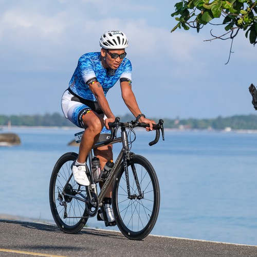 Race photo from Belitung Multisport Festival