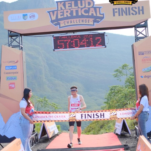 Race photo from KELUD VERTICAL CHALLENGE 2025