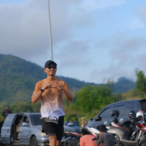 Race photo from KEDIRI HALF MARATHON 2026
