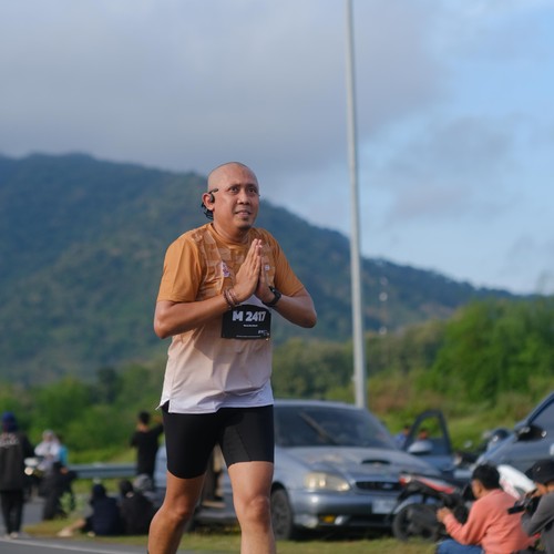 Race photo from KEDIRI HALF MARATHON 2026