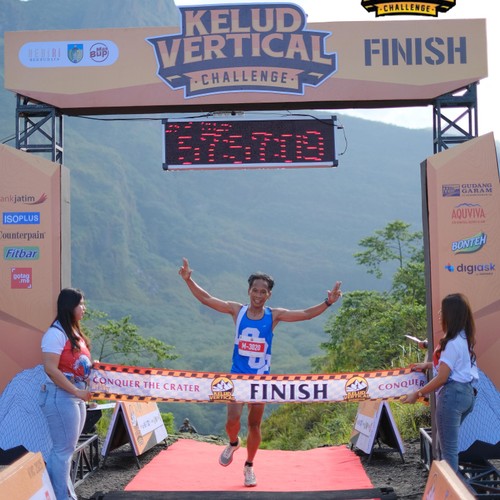 Race photo from KELUD VERTICAL CHALLENGE 2025