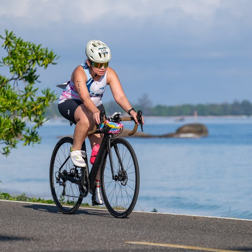 Race photo from Belitung Multisport Festival
