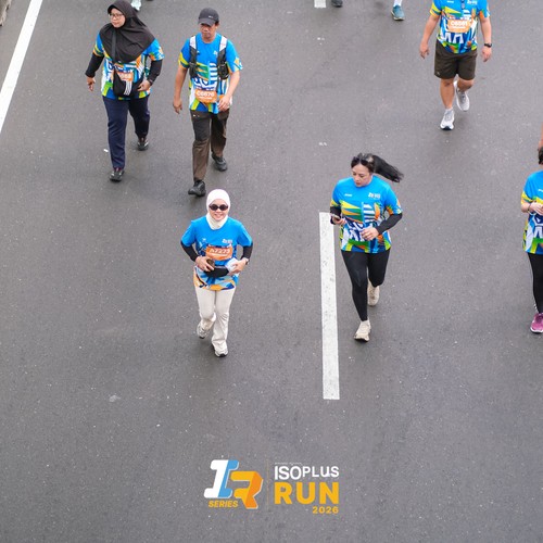 Race photo from ISOPLUS RUN 2026 - JAKARTA