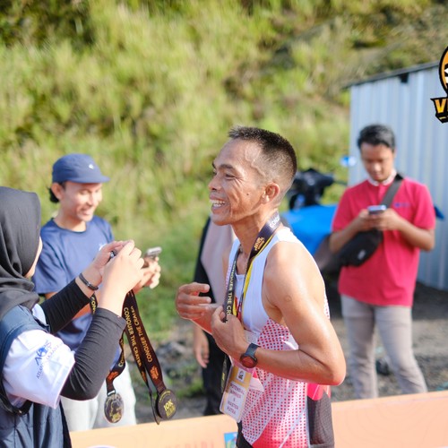 Race photo from KELUD VERTICAL CHALLENGE 2025