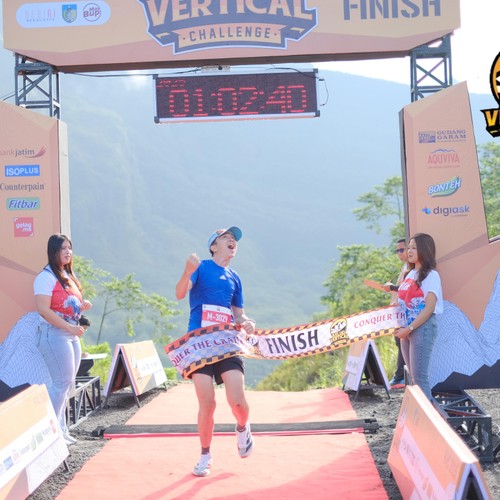 Race photo from KELUD VERTICAL CHALLENGE 2025