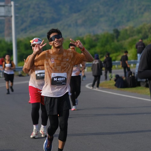 Race photo from KEDIRI HALF MARATHON 2026