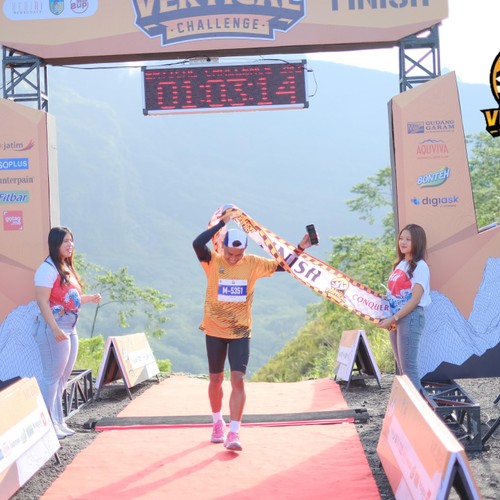 Race photo from KELUD VERTICAL CHALLENGE 2025