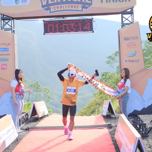 Race photo from KELUD VERTICAL CHALLENGE 2025