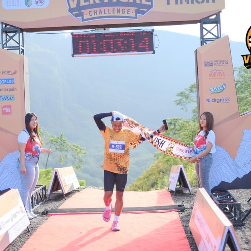 Race photo from KELUD VERTICAL CHALLENGE 2025
