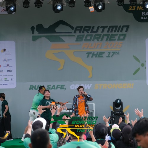 Race photo from ARUTMIN BORNEO RUN 2025