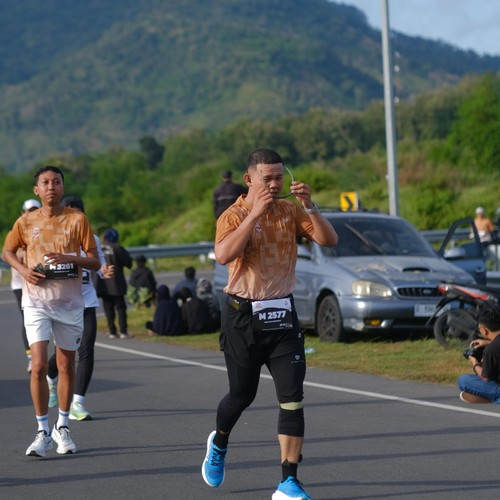 Race photo from KEDIRI HALF MARATHON 2026