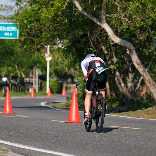 Race photo from Belitung Multisport Festival