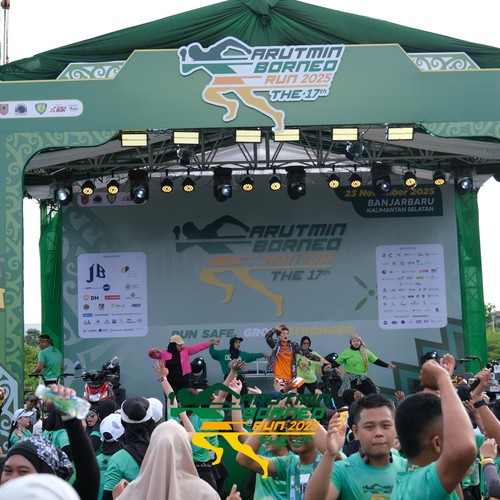 Race photo from ARUTMIN BORNEO RUN 2025