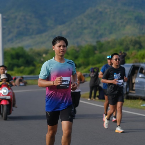 Race photo from KEDIRI HALF MARATHON 2026