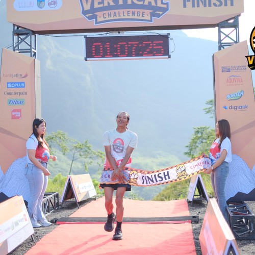 Race photo from KELUD VERTICAL CHALLENGE 2025