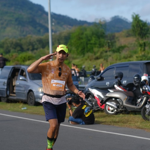 Race photo from KEDIRI HALF MARATHON 2026