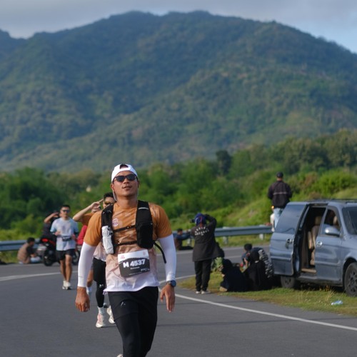 Race photo from KEDIRI HALF MARATHON 2026