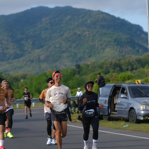 Race photo from KEDIRI HALF MARATHON 2026