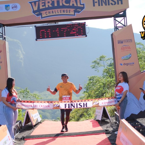 Race photo from KELUD VERTICAL CHALLENGE 2025