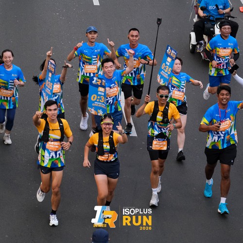 Race photo from ISOPLUS RUN 2026 - JAKARTA