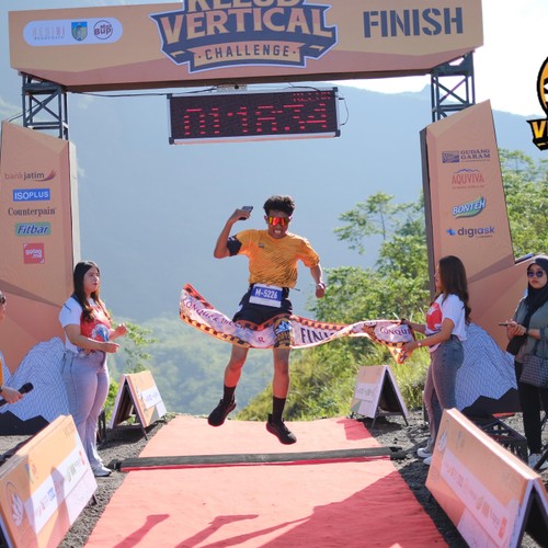 Race photo from KELUD VERTICAL CHALLENGE 2025