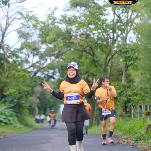 Race photo from KELUD VERTICAL CHALLENGE 2025