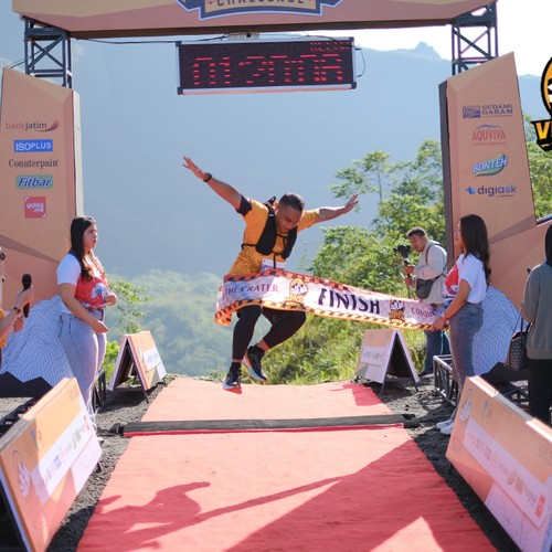 Race photo from KELUD VERTICAL CHALLENGE 2025