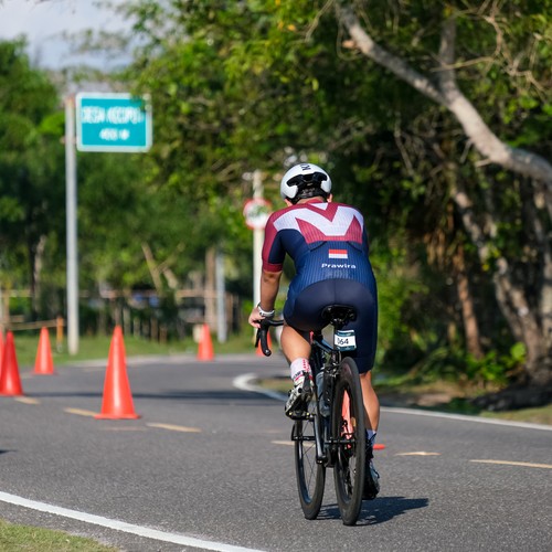 Race photo from Belitung Multisport Festival