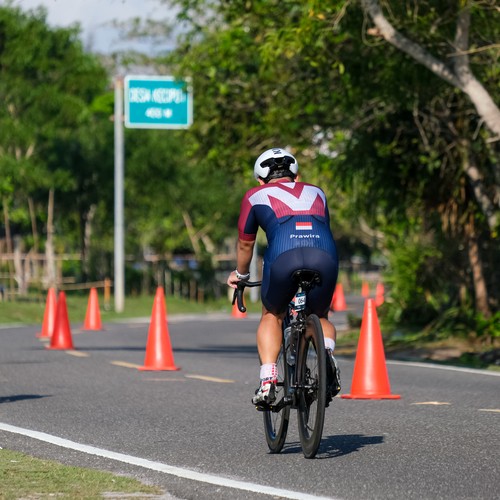 Race photo from Belitung Multisport Festival