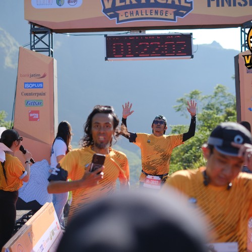 Race photo from KELUD VERTICAL CHALLENGE 2025
