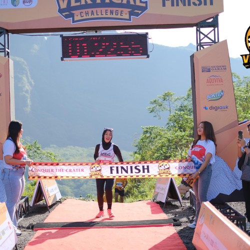 Race photo from KELUD VERTICAL CHALLENGE 2025